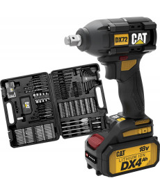 Гайковерт ударний CAT DX72 + 2 акумулятори