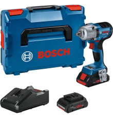 Гайковерт ударний Bosch GDS 18V-450 HC Professional, 18V + 2 акумулятори