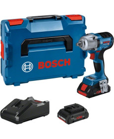 Гайковерт ударний Bosch GDS 18V-450 HC Professional, 18V + 2 акумулятори