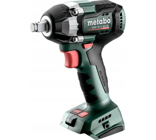 Ударний гайковерт, акумуляторний Metabo 1/2'' SSW 18 LT 300 BL 0*AH (без акумулятора)