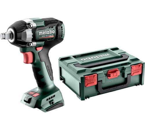 Ударний гайковерт, акумуляторний Metabo 1/2'' SSW 18 LT 300 BL 0*AH (без акумулятора)