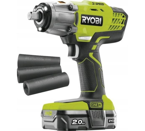 Ударний гайковерт, акумуляторний Ryobi R18IW3-120S 18 В 1/2"