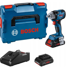 Гайковерт ударний Bosch GDS 18V-330 HC Professional, 18V + 2 акумулятори