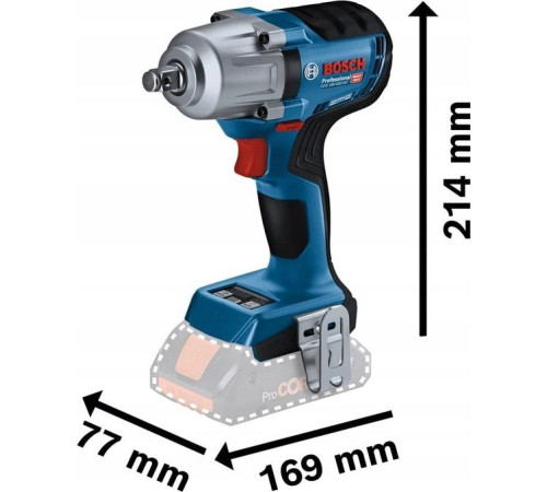 Гайковерт ударний Bosch GDS 18V-450 HC без акумулятора