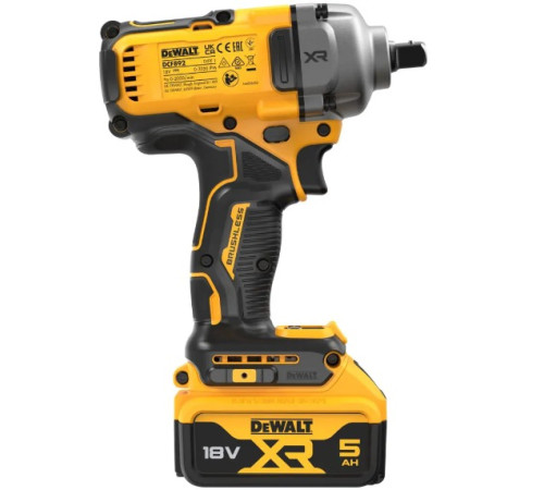 Гайковерт ударний Dewalt DCF892P2T 1/2" 18V + 2 акумулятори