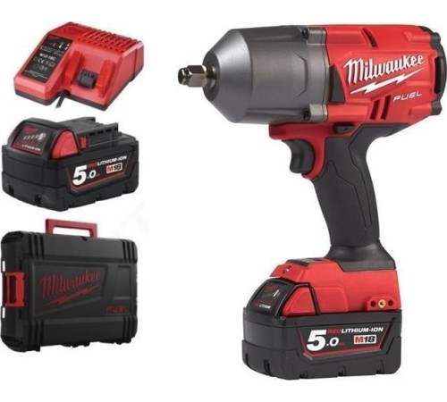 Ударний гайковерт, акумуляторний Milwaukee M18 FHIWF12-502X 18 В 1/2" (2 x акумулятора)