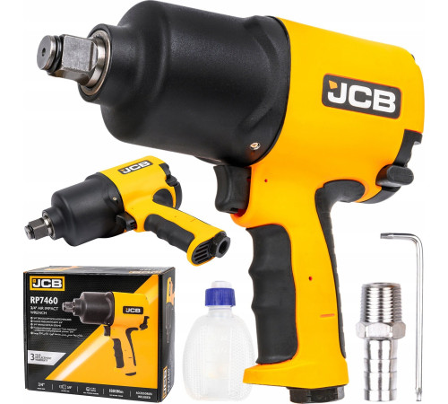 Ударний гайковерт, пневматичний JCB PNEUMATIC WRENCH 3/4" 1800Nm