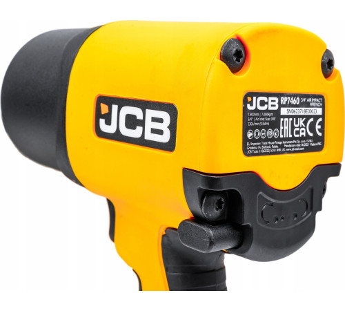 Ударний гайковерт, пневматичний JCB PNEUMATIC WRENCH 3/4" 1800Nm