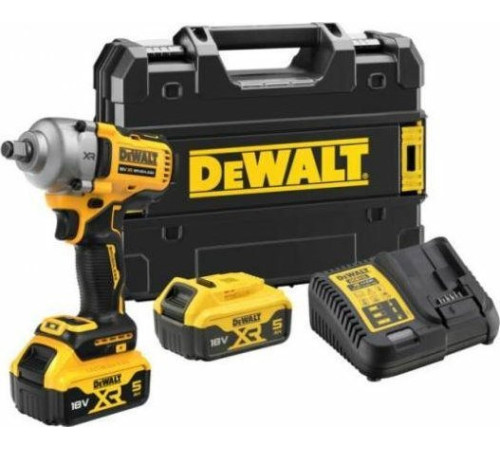 Гайковерт ударний Dewalt DCF891P2T + 2 акумулятори