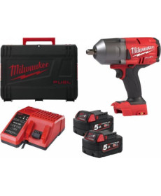 Гайковерт ударний Milwaukee M18FHIWP12-502X  1/2 + 2 акумулятори