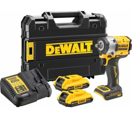 Гайковерт ударний Dewalt DCF921D2T 1/2 18V 406Nm + 2 акумулятори