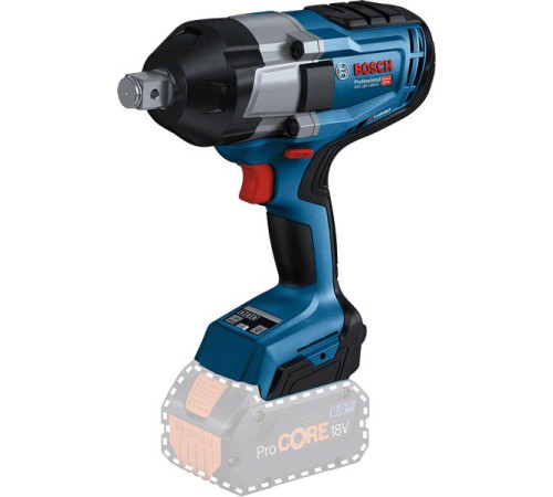 Ударний гайковерт, акумуляторний Bosch GDS 18 V-1050 18 V 3/4" (без акумулятора)