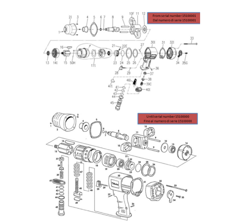 Гайковерт ударний, пневматичний Beta Tools 1927CD 6.2 бар 1/2