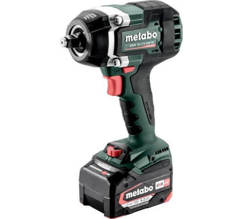 Гайковерт ударний Metabo SWW LTX 800 BL 18V + 2 акумулятори