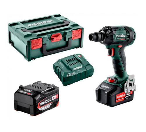 Гайковерт ударний Metabo LTX 300 BL (602395890) 18V + 2 акумулятори