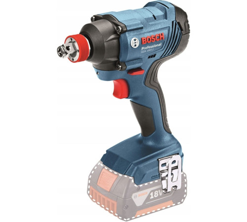 Ударний гайковерт, акумуляторний Bosch GDX 180-LI 18 В 1/4" (без акумулятора)