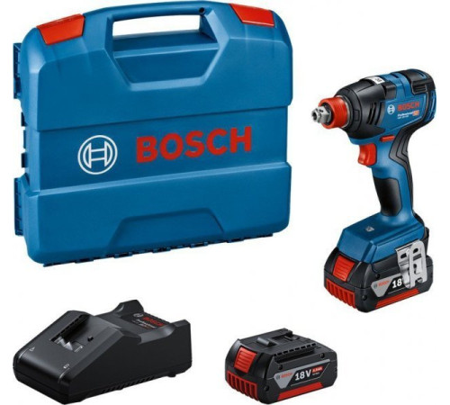 Гайковерт акумуляторний Bosch GDX 18V-200 L-CASE (2 x акумулятора)