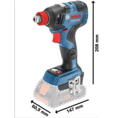 Ударний гайковерт, акумуляторний Bosch GDX 18V-200 C 18 V 1/2