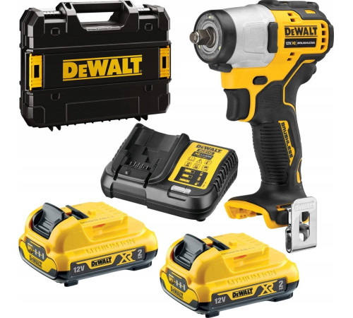 Гайковерт ударний DCF902D2 Dewalt 3/8" 12V + 2 акумулятори