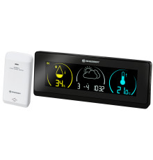 Метеостанція Bresser Colour Temeo Life - чорний