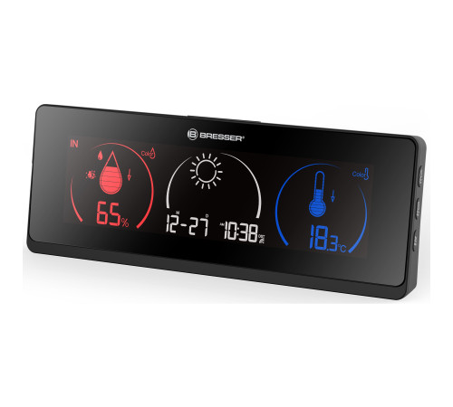 Метеостанція Bresser Colour Temeo Life - чорний