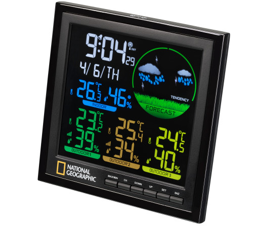 Метеостанція National Geographic VA Colour LCD 3 Sensors (9070700)