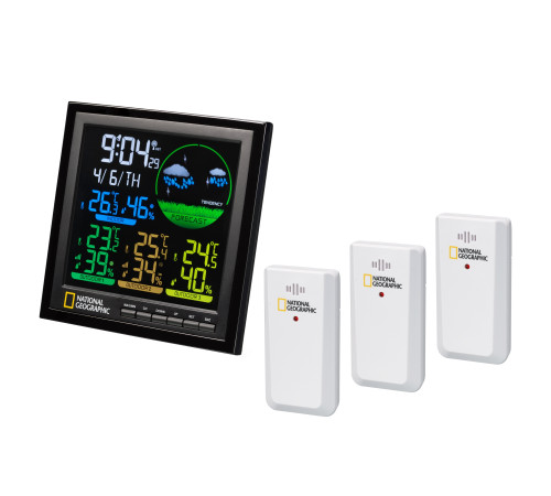 Метеостанція National Geographic VA Colour LCD 3 Sensors (9070700)