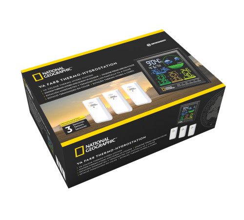 Метеостанція National Geographic VA Colour LCD 3 Sensors (9070700)