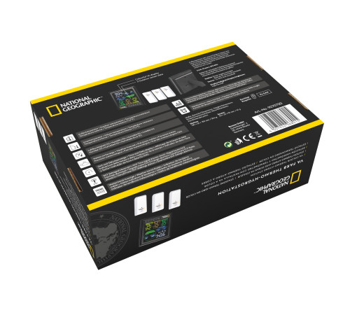 Метеостанція National Geographic VA Colour LCD 3 Sensors (9070700)