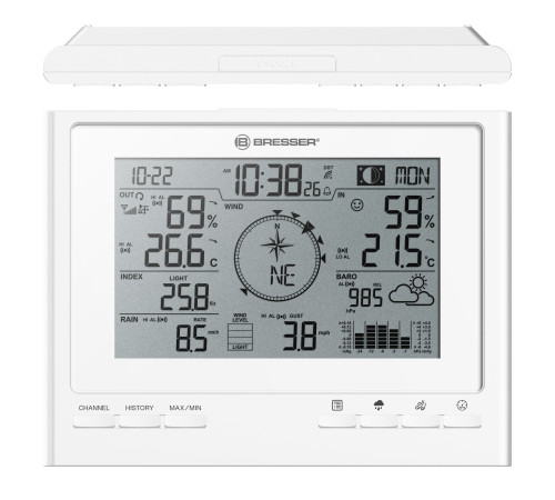 Метеостанція Bresser 7-in-1 Exclusive Line Weather Center Climate Scout (7003100GYE000)