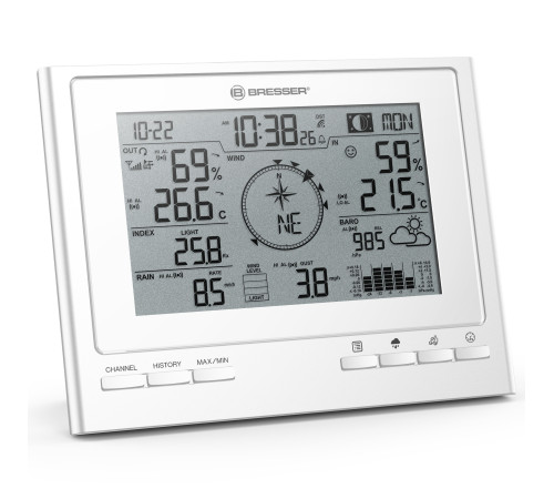 Метеостанція Bresser 7-in-1 Exclusive Line Weather Center Climate Scout (7003100GYE000)