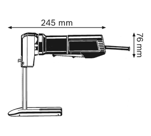 Електролобзик для пінопласту Bosch GSG 300 350 Вт