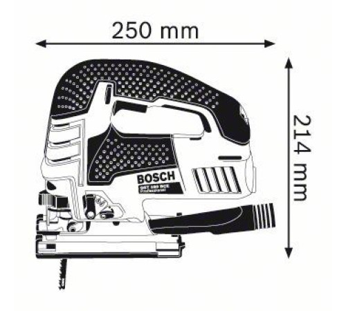 Електролобзик Bosch GST 150 BCE 780 Вт