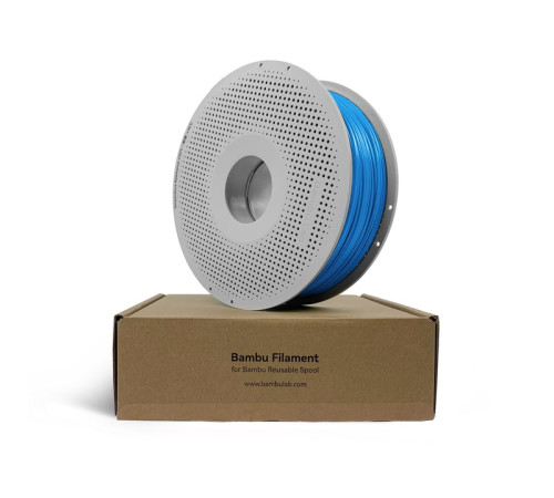 Пластик для 3D друку Bambu Lab PLA Basic Cyan 1 кг