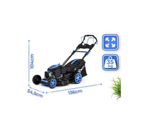 Газонокосарка бензинова Hexwelt 51 см 3,8 кВт з приводом