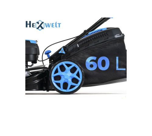 Газонокосарка бензинова Hexwelt 56 см 4,4 кВт з приводом