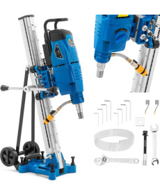 Свердлильний алмазний станок по бетону, каменю (зі шативом) MSW 3700 Вт