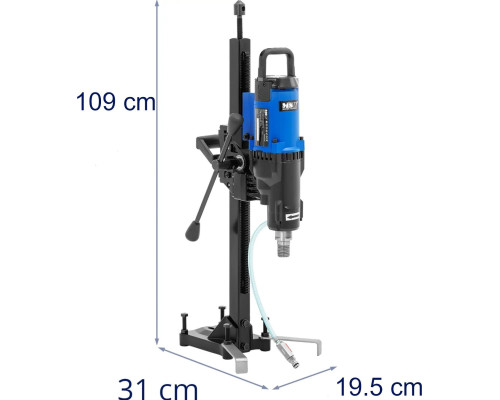 Свердлильний алмазний станок для бетону, каменю (зі стійкою) MSW 3200Вт
