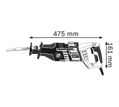 Шабельна пила Bosch GSA 1300 PCE 1300 Вт