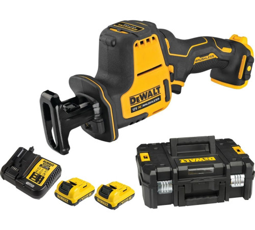 Шабельна пила, акумуляторна Dewalt DCS312D2 12 В