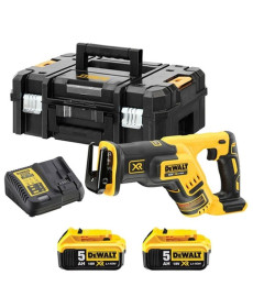 Шабельна пила, акумуляторна Dewalt DCS367P2 18 В