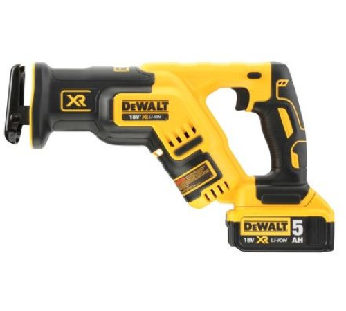 Шабельна пила, акумуляторна Dewalt DCS367P2 18 В