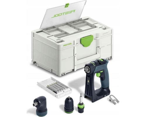 Акумуляторний дриль-шуруповерт Festool CXS 18-Basic-Set 18V