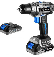 Безщітковий дриль-шуруповерт Deko Tools DKBL20DU3-HS2 20V