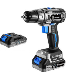 Безщітковий дриль-шуруповерт Deko Tools DKBL20DU3-HS2 20V