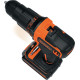 Акумуляторний дриль-шуруповерт Black&Decker BDCHD18BAFC 18 В 2 х 1,5 Ач