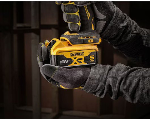 Акумуляторний дриль-шуруповерт Dewalt DCD100YP2T-QW 18 В 2 x 5 Ач