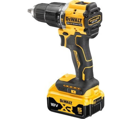 Акумуляторний дриль-шуруповерт Dewalt DCD100YP2T-QW 18 В 2 x 5 Ач