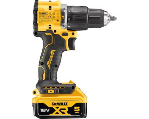 Акумуляторний дриль-шуруповерт Dewalt DCD100YP2T-QW 18 В 2 x 5 Ач