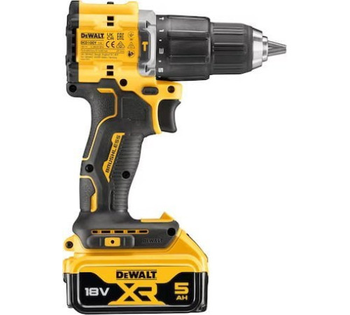 Акумуляторний дриль-шуруповерт Dewalt DCD100YP2T-QW 18 В 2 x 5 Ач